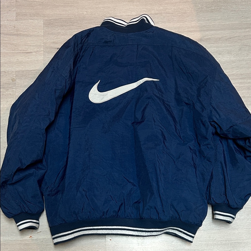 Vintage Nike Navy Bomber Jacket